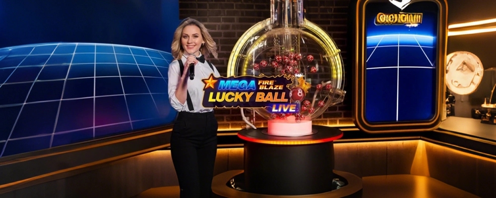 T111 BET Bola da Sorte Mega Fogo Flamejante ao Vivo